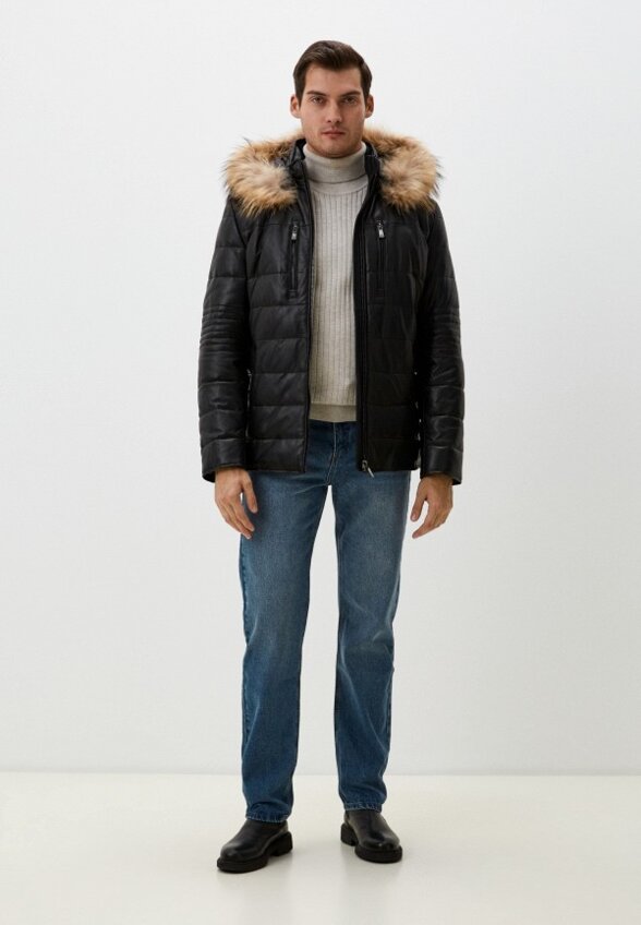 Куртка кожаная Jorg Weber