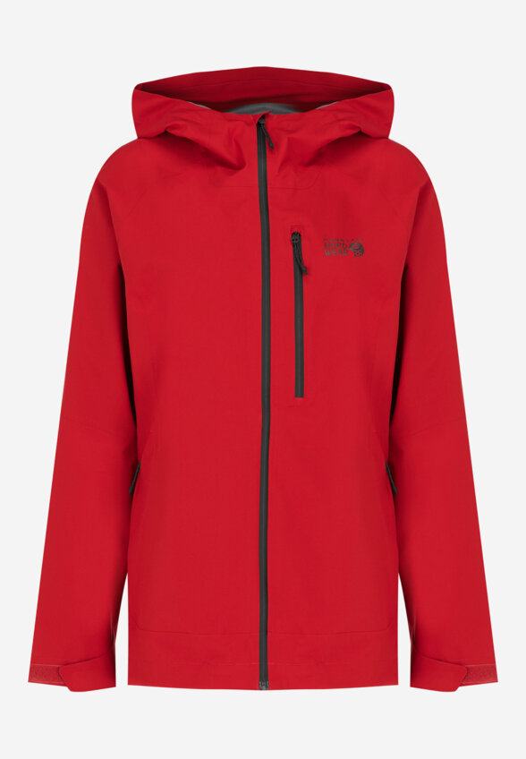 Куртка мембранная женская Mountain Hardwear Stretch Ozonic Jacket, Красный