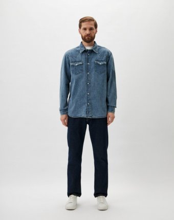 Рубашка джинсовая Woolrich мужчинам