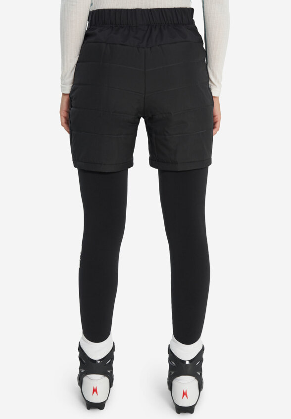 Шорты утепленные женские Nordski Hybrid Pro 2.0, Черный
