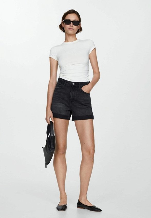 Шорты джинсовые Mango