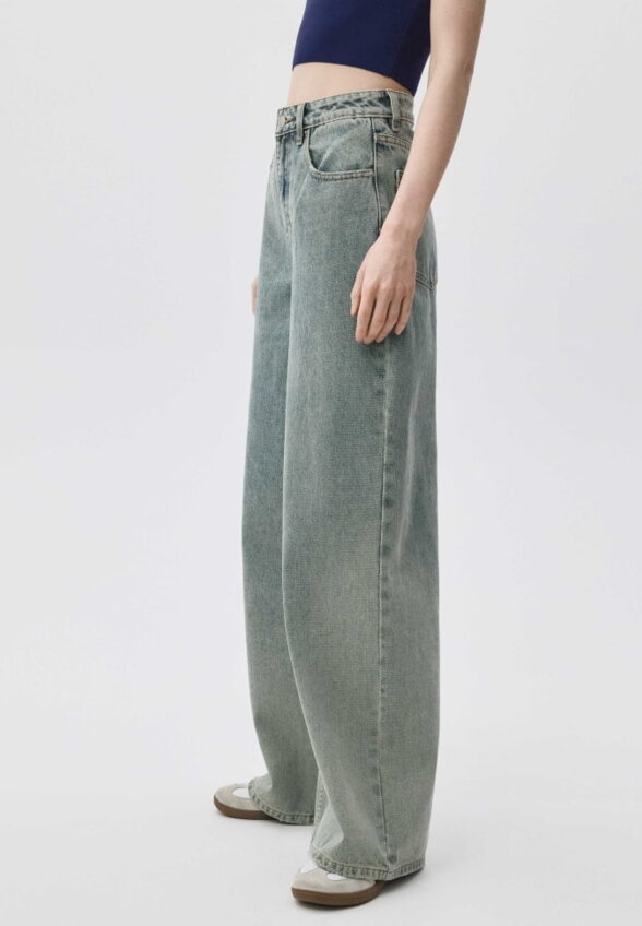 Винтажные джинсы WIDE LEG