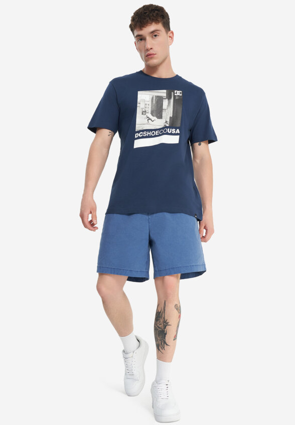 Футболка мужская DC Shoes Essy Street Scene, Синий