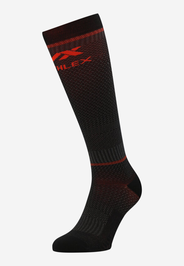 Гетры компрессионные Athlex, 1 пара, Черный