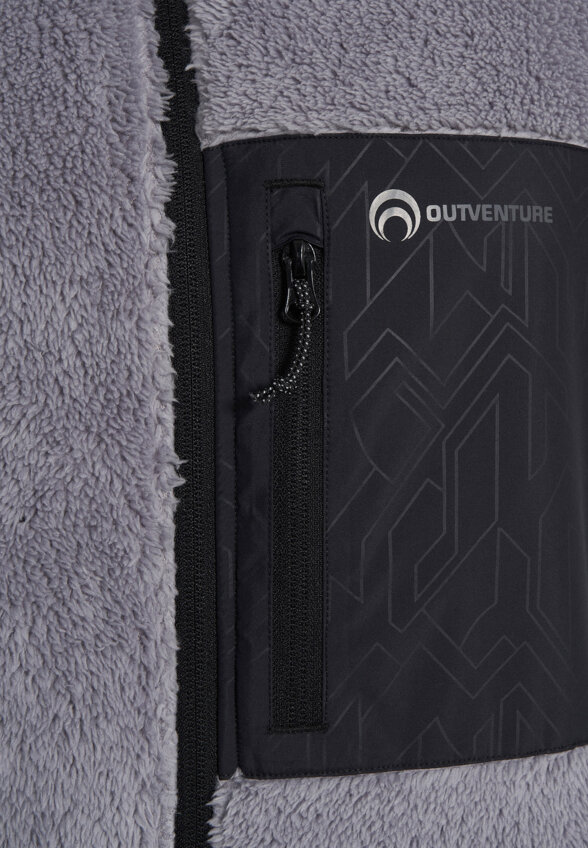 Джемпер флисовый мужской Outventure, Серый