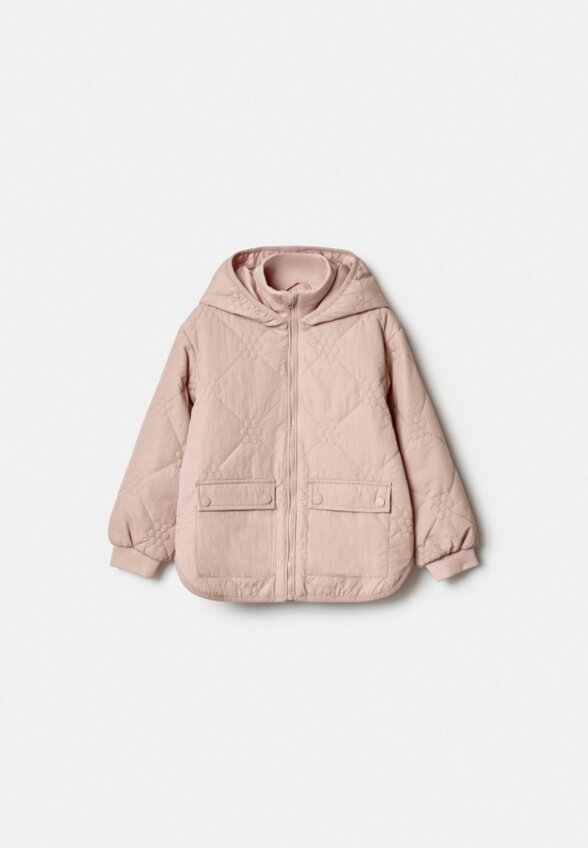Демисезонная стеганая куртка для девочек