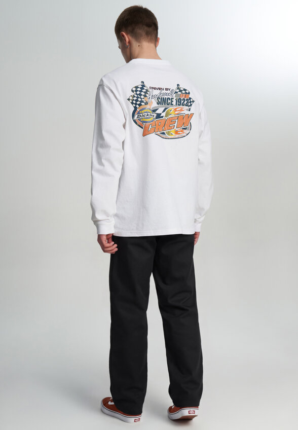 Лонгслив мужской DICKIES Nashport, Белый