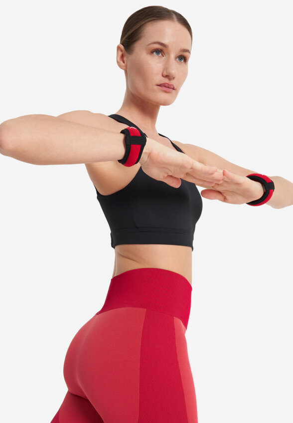 Утяжелители Demix, 2х0.1 кг, Красный