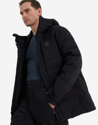 Пуховик мужской Rossignol, Черный женщинам