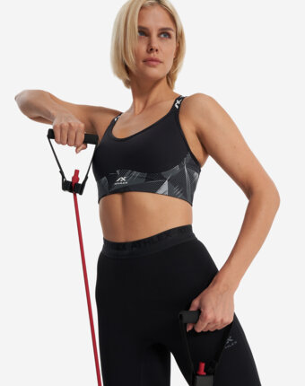 Топ бра спортивный Athlex, Черный женщинам