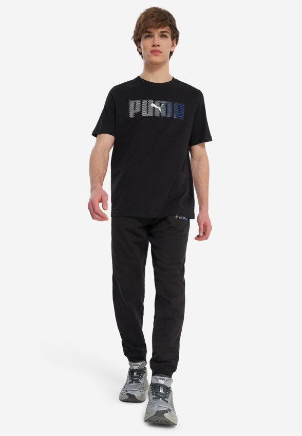 Футболка мужская PUMA Ess Logo Lab, Черный