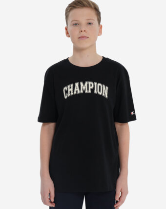 Футболка для мальчиков Champion, Черный женщинам