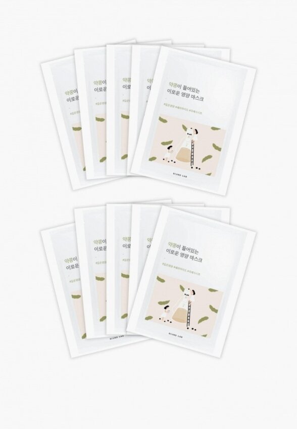 Маски для лица 10 шт. Round Lab