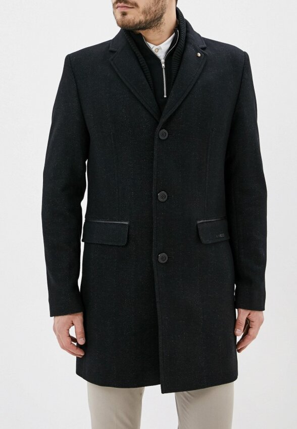 Пальто однобортное Bazioni