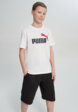Футболка для мальчиков PUMA Ess 2 Color No.1 Logo, Белый1  - превью