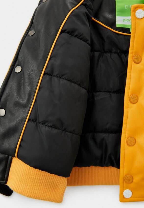 Куртка кожаная утепленная PlayToday