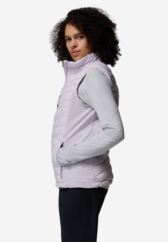 Жилет утепленный женский Columbia Powder Pass III Hybrid Vest, Розовый