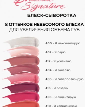 Блеск для губ L'Oreal Paris женщинам