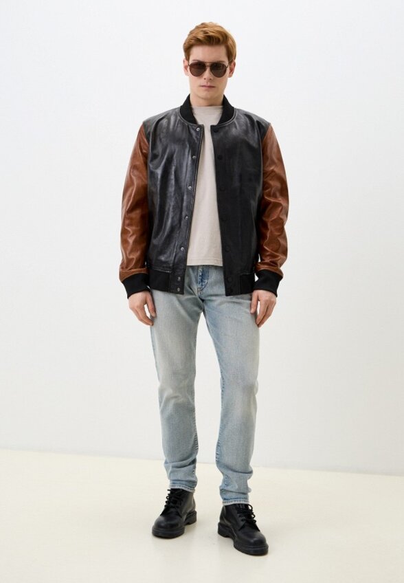 Куртка кожаная Jorg Weber