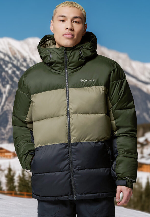 Куртка горнолыжная мужская Columbia Slope Style Jacket, Зеленый