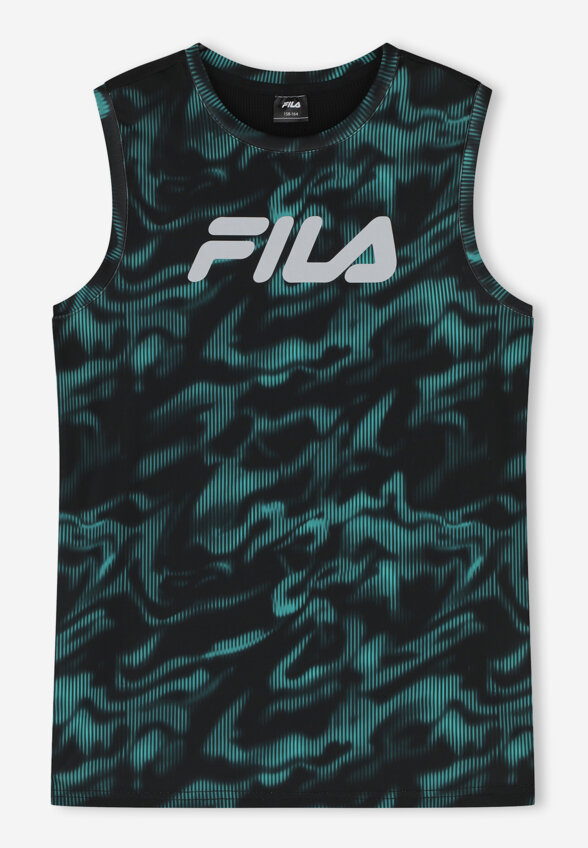 Майка для мальчиков FILA, Черный