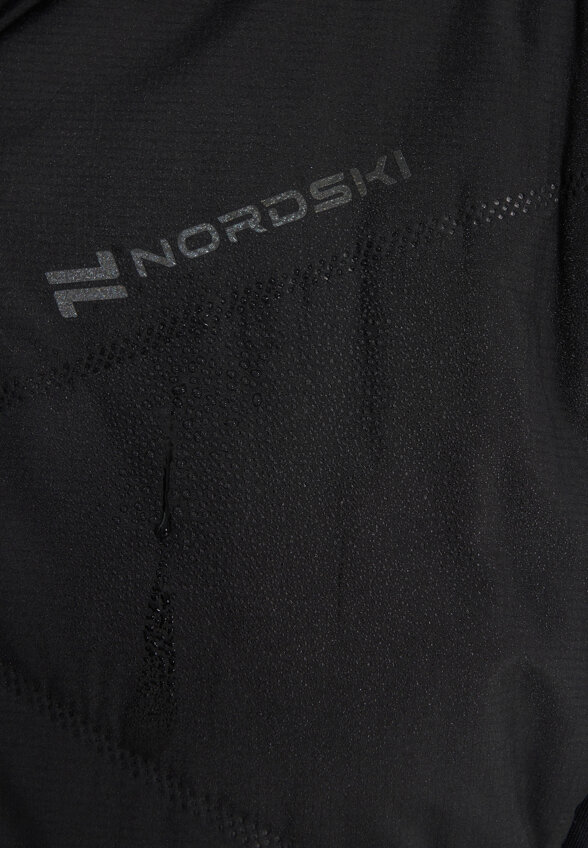 Куртка для беговых лыж женская Nordski Hybrid Warm 2.0, Черный