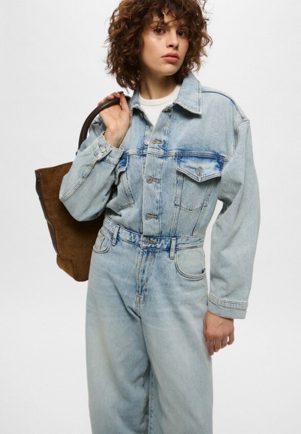 Комбинезон джинсовый 7 For All Mankind