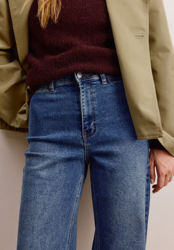 Джинсы WIDE LEG