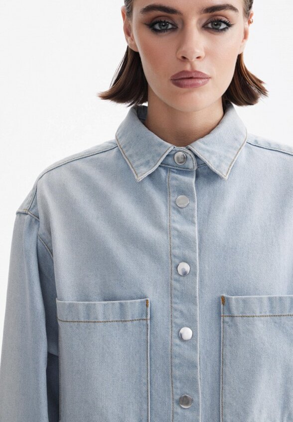 Рубашка джинсовая True Red