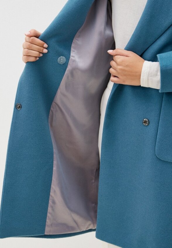 Пальто двубортное Sinar