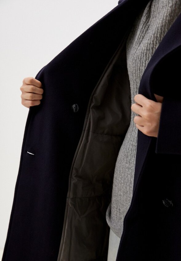 Пальто двубортное Madzerini