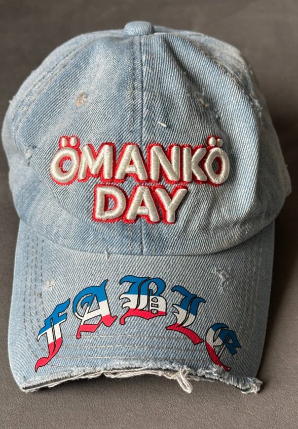 Бейсболка Omanko Day x F | ABLE Sky Blue FABLE