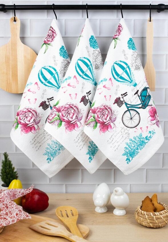 Набор полотенец кухонных Wellness