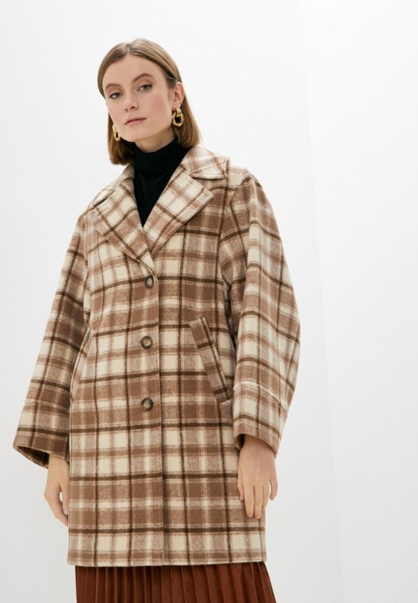 Пальто однобортное Idekka