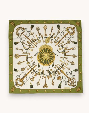 Hermes Silk Scarf женщинам