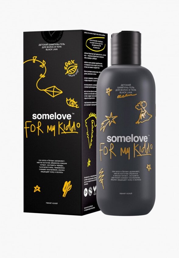 Шампунь-гель для волос и тела Somelove