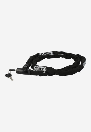 Замок велосипедный с ключами Abus 4804 K/110 BK Steel-O-Chain, Черный
