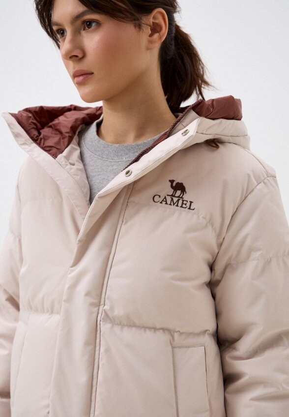 Пуховик Camel