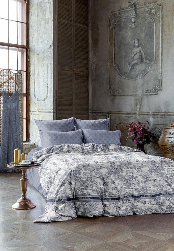 Постельное белье Евро Mia Cara