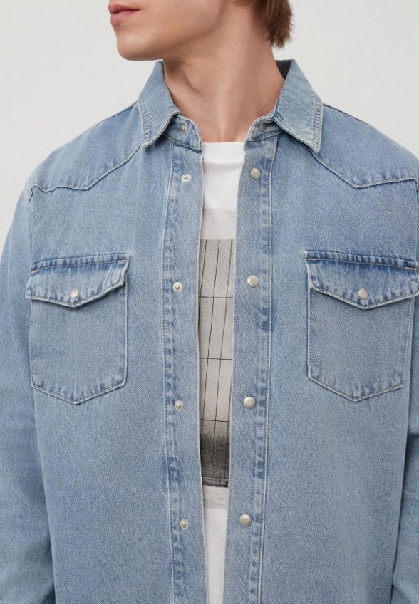 Рубашка джинсовая Modis