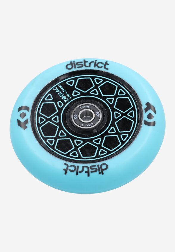 Колесо District Zodiac 110 мм, 86 A, Голубой
