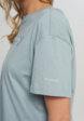 Футболка женская Columbia Rolling Bend Graphic Relaxed Crop SS, Голубой5  - превью