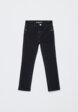 Базовые джинсы Slim fit для девочек1  - превью