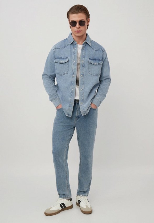 Рубашка джинсовая Modis