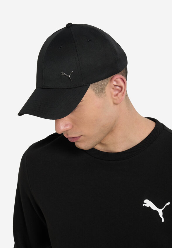 Бейсболка PUMA Ess Metal Cat, Черный