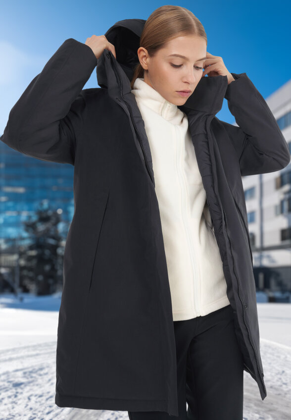 Куртка утепленная женская Jack Wolfskin Salier, Серый