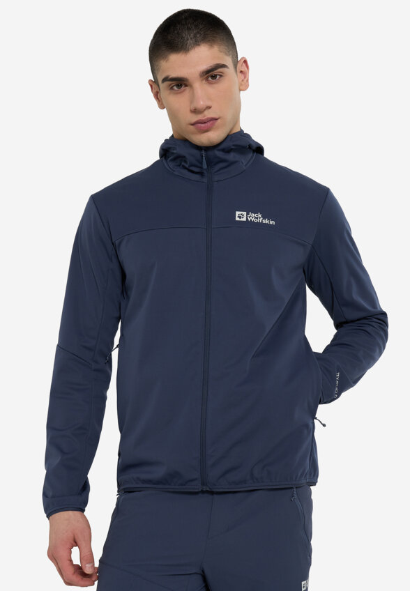 Куртка софтшелл мужская Jack Wolfskin Feldberg, Синий