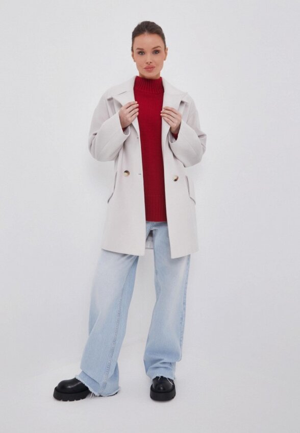 Пальто двубортное ReaLegenda