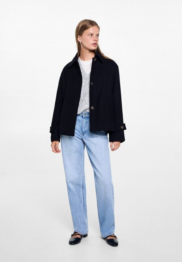 Полупальто Mango Teen