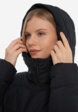 Пальто пуховое женское Jack Wolfskin Frozen Palace, Черный5  - превью